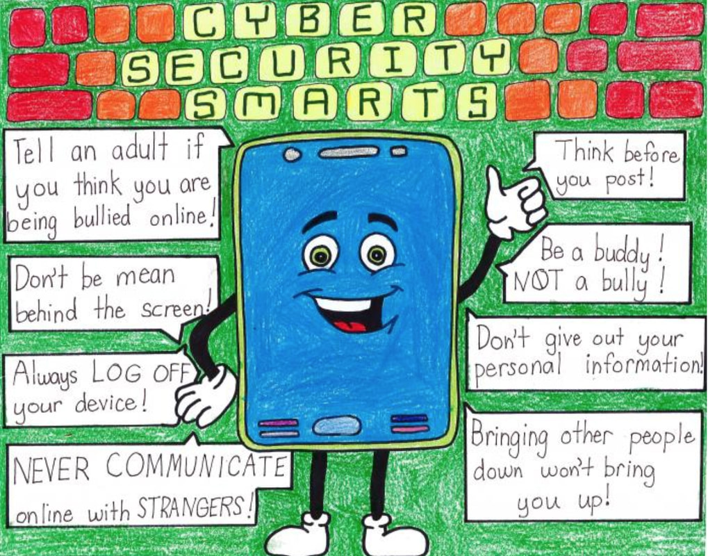 Internet Safety Poster Drawing Ideas - Art And Lockdown Your Drawings